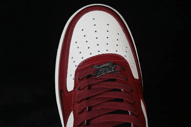 All categories Nk Air Force 1 Air Force series Nk Air Force 1 Low Air Force low top Nike Air Force 1'07 Low Year of the Horse limited edition Red milk white Air Force 1 low top casual sneakers HF3148-102